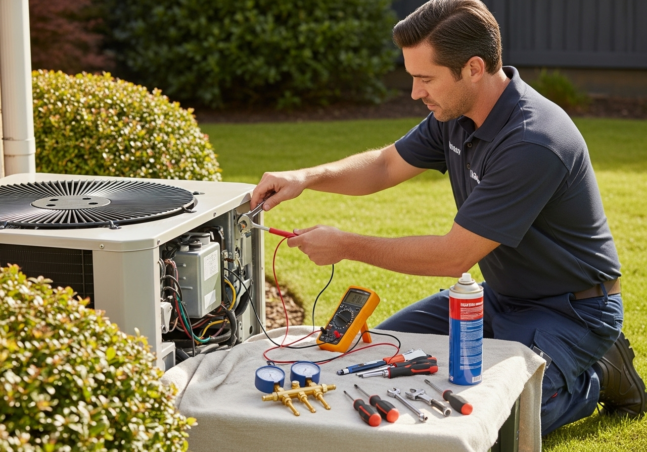 HVAC service maintenance